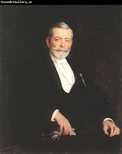 Philip Alexius de Laszlo Portrait of Ignaz Wechselmann